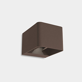 Настенный светильник IP65 Wilson Square LED 10.2W 2700K ON-OFF коричневый 602lm