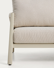 Комплект садовой мебели Aleria из бежевого алюминия и веревки