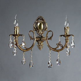 Бра Alicante Ambiente 2L  8888/2 PB Tear Drop