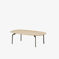 Овальный столик Kern 110x60cm высотой 35 см