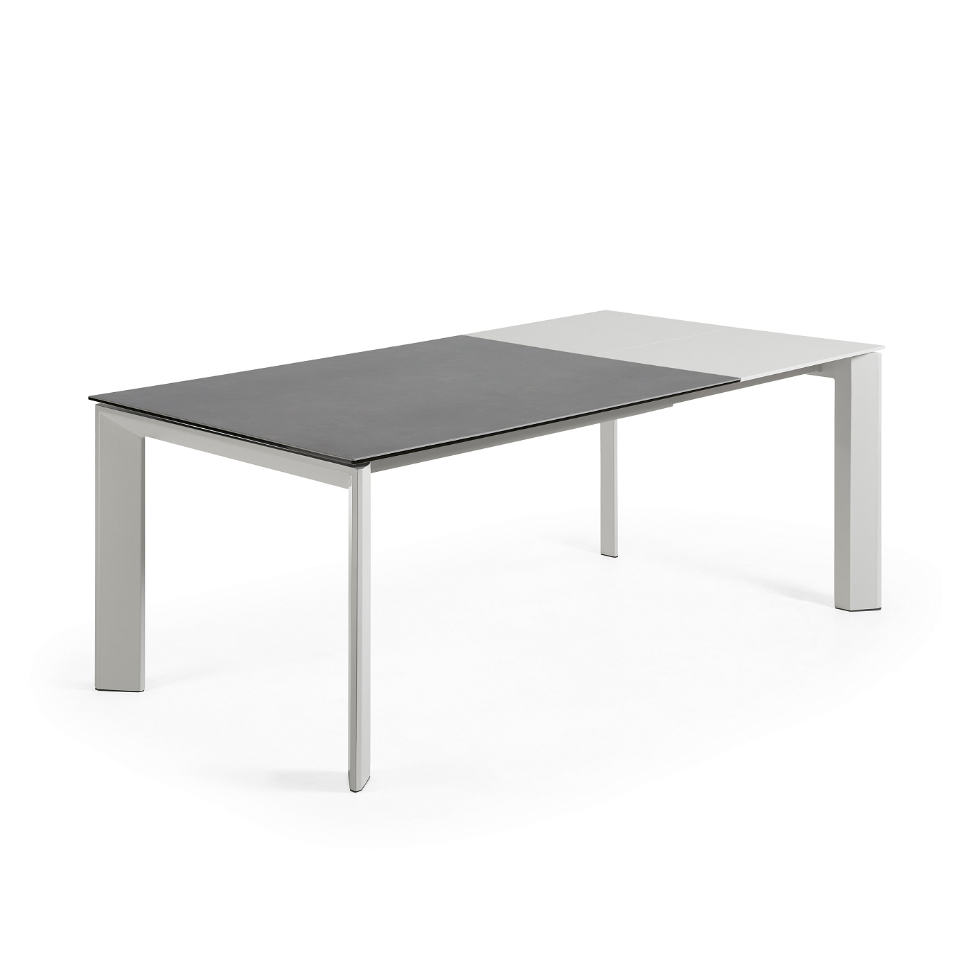 Стол Atta140 (200) x90 серый керамика