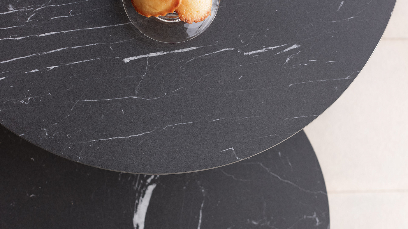 Журнальный столик RODONA CARBON MATTE