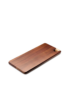 Sardis Сервировочная доска из древесины акации и ротанга 35 x 15 см