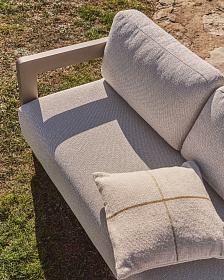 Комплект садовой мебели Nerano из алюминия цвета таупе