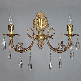 Бра Alicante Ambiente 2L 8888/2 AB Tear Drop