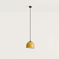 Подвесной светильник Alpha черный металл/металлический плафон