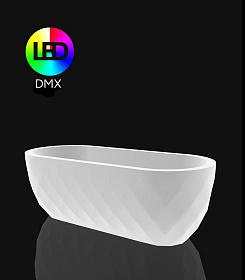 Кашпо Vases Nano матовое LED 14x33x12