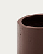Кашпо Calun керамика темно-коричнего цвета Ø 32 см