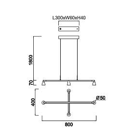 9410 Люстра подвесная AFRICA