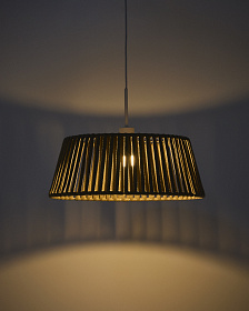 Абажур для подвесного светильника Aldet бежевый, Ø46 см