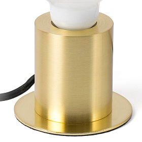 Настольная лампа Ten золотая