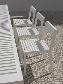 Стул обеденный уличный DNA