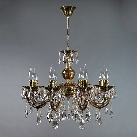 Люстра Aria Ambiente 8L 8818/8 PB Tear Drop