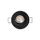 Встраиваемый регулируемый светильник FLIC черный GU10 MR11
