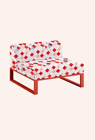 Центровой модуль дивана Ploid