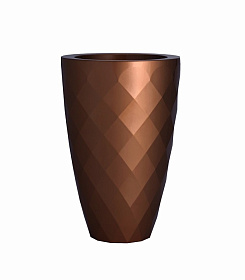 Кашпо Vases Nano глянцевое лакированное Ø14x28