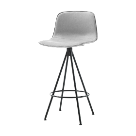 Полубарный стул Varya Tapiz с вращающимся основанием на 4 ножках 