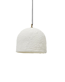 Подвесной светильник Sineu белый из папье-маше Ø 34,5 см