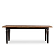 Прямоугольный стол Alessia черный