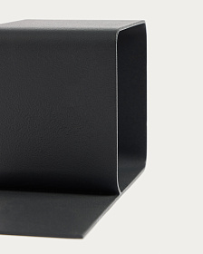 Держатель для книг Mistra черного цвета из железа