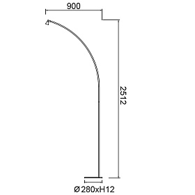 9416 Торшер AFRICA
