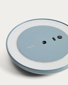 Портативный потолочный светильник Porte из синего алюминия Ø 16 см