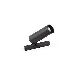 Светильник для линейной системы NESO SLIM HOLE-10W 3000K 18 GRADOS черный DALI