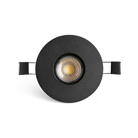 NIVA Встраиваемый светильник FIJO черный 1xGU10 MR16