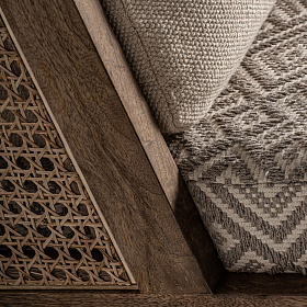 Кресло Cismar натурального цвета