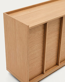 Комод Onix из дубового шпона в натуральной отделке