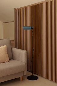 Торшер Martinica синий 1xE27