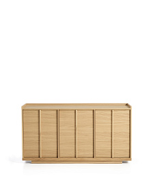 Комод Onix с отделкой из дубового шпона натурального оттенка, 150 x 80 см