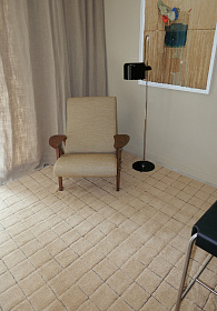 Шерстяной стираемый ковер Мозайка Amber 80х230