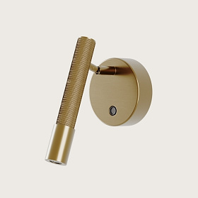 Настенный светильник Ycro латунный