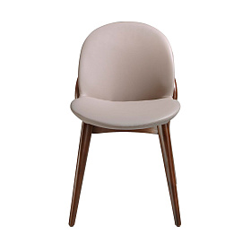 Стул CH19058/4107 с обивкой из экокожи и каркасом из массива ясеня