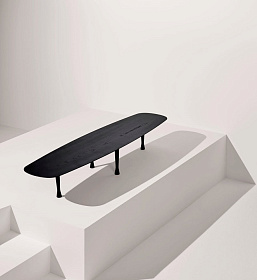 Журнальный столик Unica черный ясень