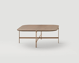 Duo Журнальный столик 100x100x40 cm