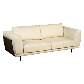 Диван Amulet Day TELAS ткань кат. C, кожа кат. 58