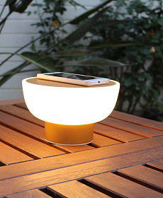 Переносная лампа Patio 13 см Gold