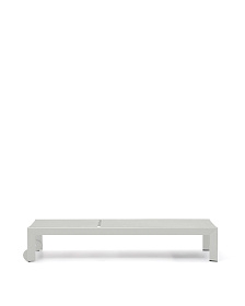 Canutells Алюминиевый шезлонг с белой отделкой