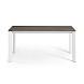 Стол Atta 140 (200) x90 белый керамика