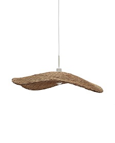 Абажур для подвесного светильника Bisbal с натуральной отделкой, 80 см