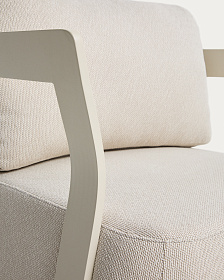 Уличное кресло Tamaris из алюминия цвета экрю