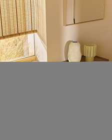 Керамическая ваза Medira цвета экрю и желтого, 32,5 см