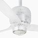 Потолочный вентилятор Deco Fan LED хром
