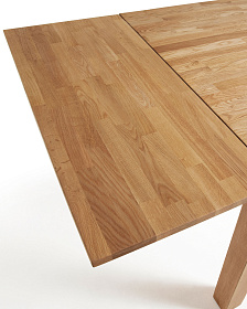 Стол Indra 120 (200) x75 дубовый