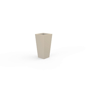 Кашпо Cono Cuadrado Alto Nano 18x18x36