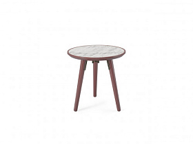 Столик Hyde Carrara Marble/Dust Rose