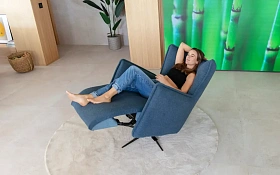 Кресло с реклайнером Simone