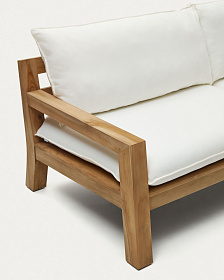 Forcanera 3-местный диван из массива тикового дерева 211 см